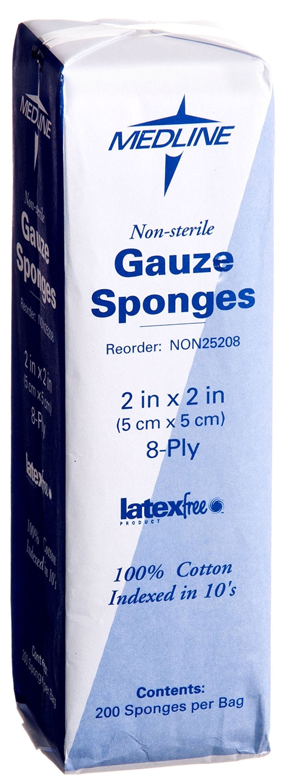 Medline Woven Non, Sterile Gauze Sponges, Non25208, 1 Pound - NewNest Australia