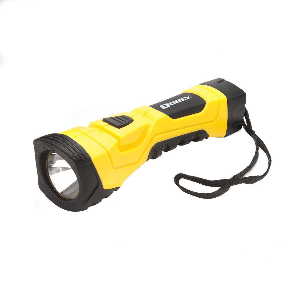 Dorcy 190-Lumen CyberLight Durable LED Flashlight with True Spot Reflector, Yellow 1 Pack - NewNest Australia