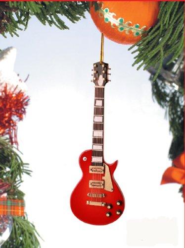 NewNest Australia - Les Paul Electric Guitar Tree Ornament (Red) 