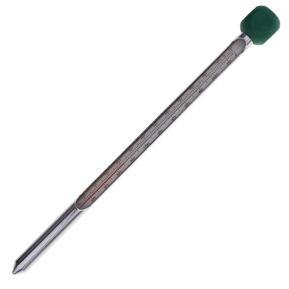 Soil Thermometer 210mm Aluminium - Monitor Soil Temperature Prior To Planting - NewNest Australia