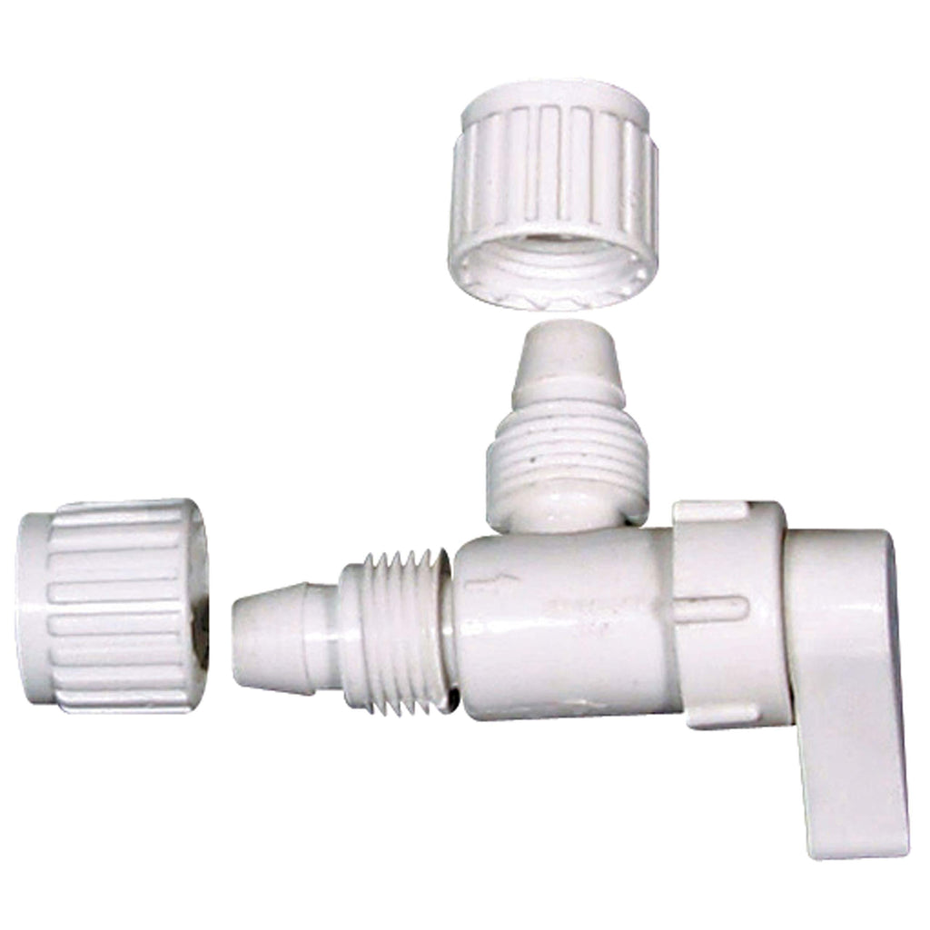 Flair-It 16884 Plastic Angle Drain Valve, 0.5" Size - NewNest Australia