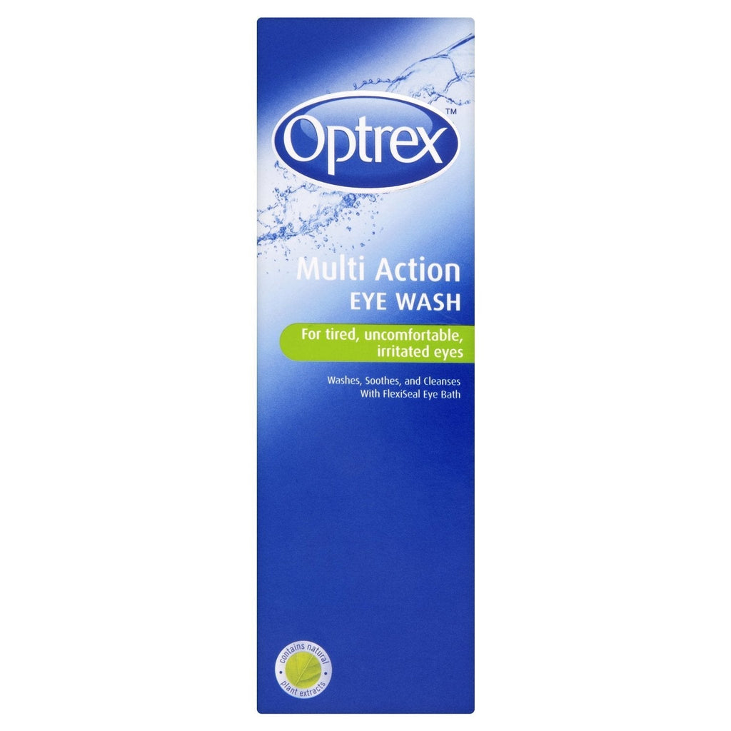 Optrex Multiaction Eye Wash with Eye Bath x 300ml - NewNest Australia