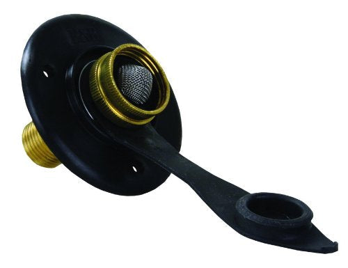 JR Products 160-85-A-36-A Black City Water Flange with 1/2" MPT - NewNest Australia