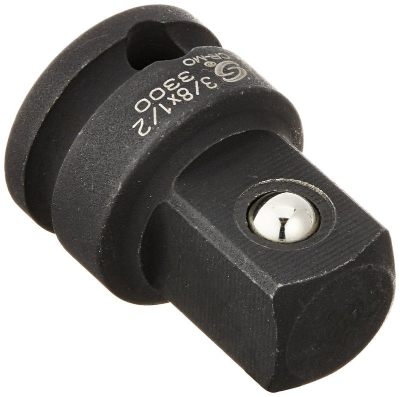 Sunex 3300 3/8-Inch Female by 1/2-Inch Male Socket Adapter with Friction Ball Drive - NewNest Australia