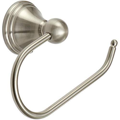 Moen DN8408BN Preston Collection Single Post Toilet Paper Holder, Spot Resist Brushed Nickel Zinc - NewNest Australia