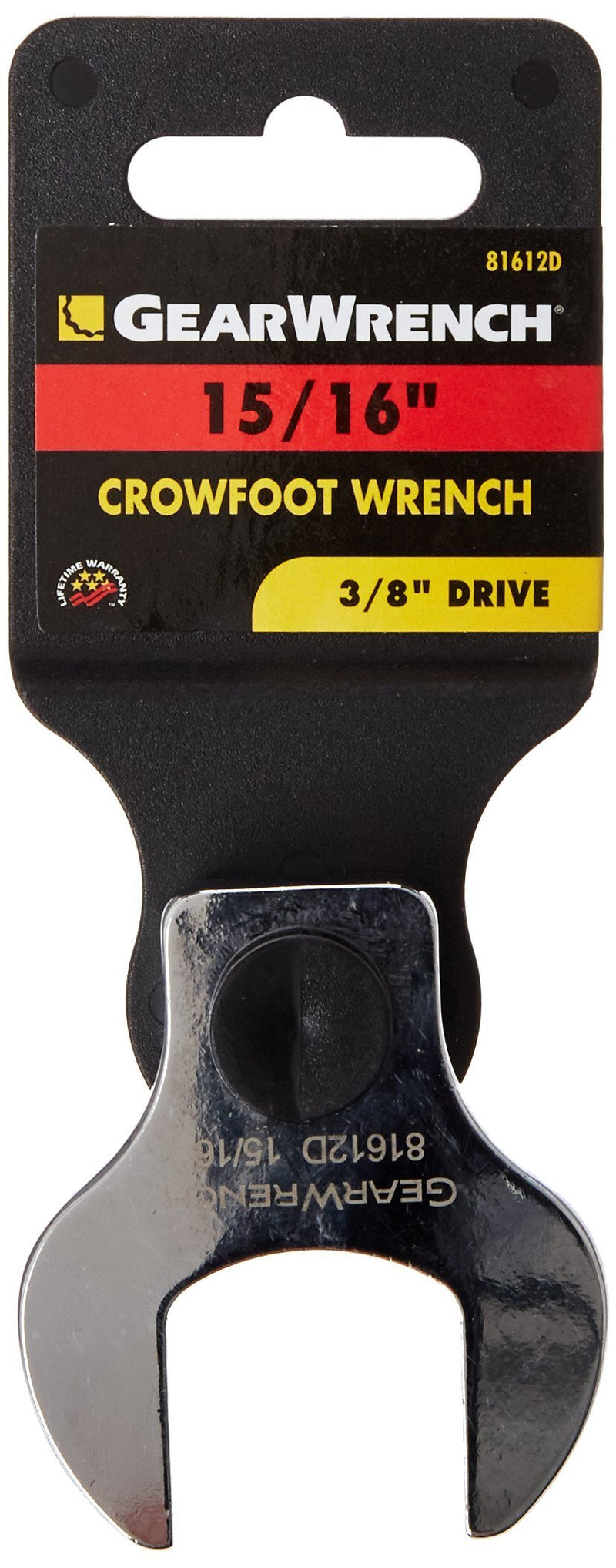 GEARWRENCH 3/8" Drive Crowfoot SAE Wrench 15/16" - 81612D 15/16" - NewNest Australia