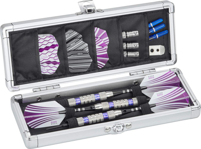 Casemaster Accolade Aluminum Dart Case Holds 3 Steel Tip and Soft Tip Darts, Slim Profile Fits into Your Pocket While Keeping Your Darts Pristine - NewNest Australia