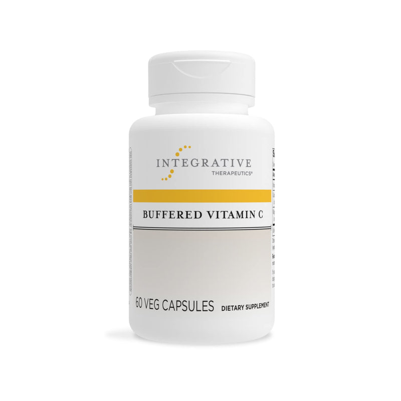 Integrative Therapeutics Buffered Vitamin C 1,000 mg - Antioxidant Support Supplement* - Immune Support Supplement with Magnesium and Calcium* - Gluten Free - 60 Vegan Capsules Standard Packaging - NewNest Australia
