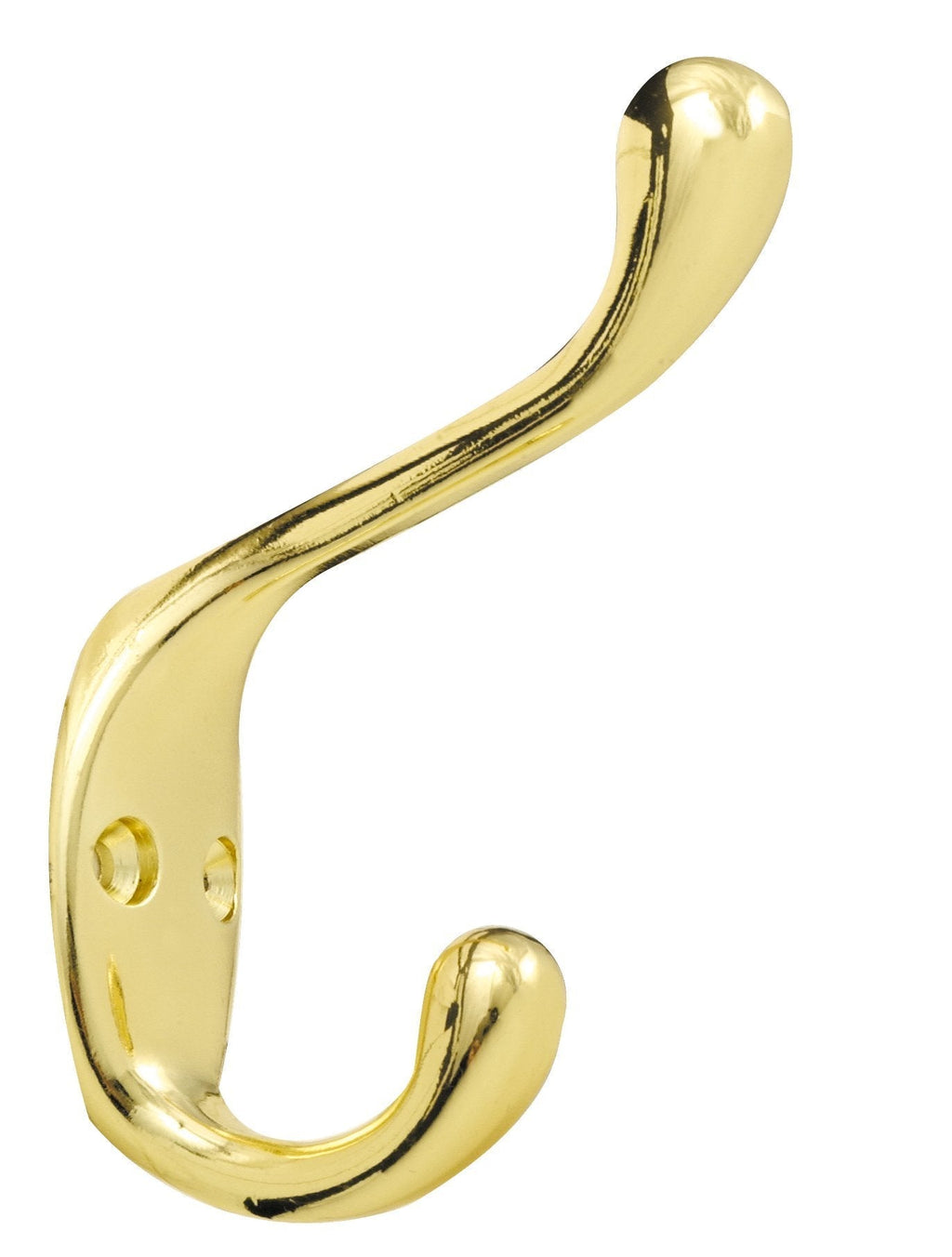 NewNest Australia - Liberty B42302Q-PB-C5 3-Inch Heavy Duty Coat and Hat Hook, Polished Brass 