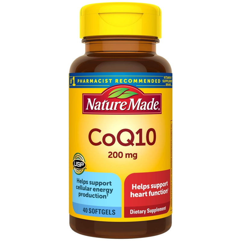 Nature Made CoQ10 200 mg Softgels, 40 Count for Heart Health - NewNest Australia