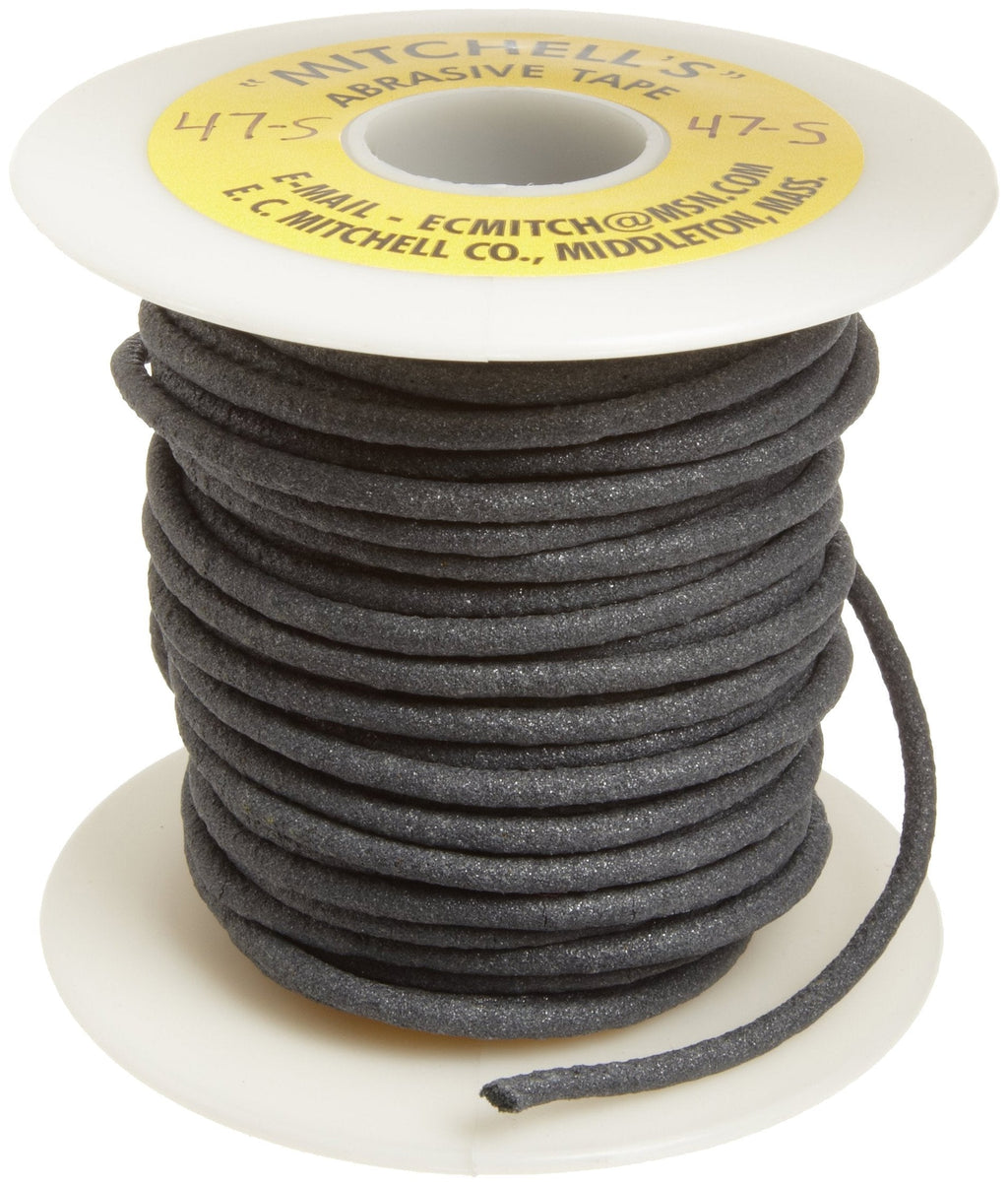 Mitchell Abrasives - 47S-25 47-S Round Abrasive Cord, Silicon Carbide 120 Grit .125" Diameter x 25 Feet - NewNest Australia