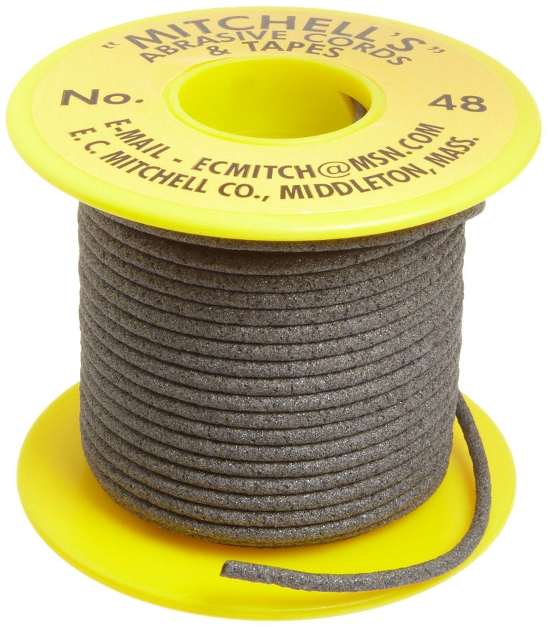 Mitchell Abrasives - 48A-25 48 Round Abrasive Cord, Aluminum Oxide 150 Grit .093" Diameter x 25 Feet - NewNest Australia