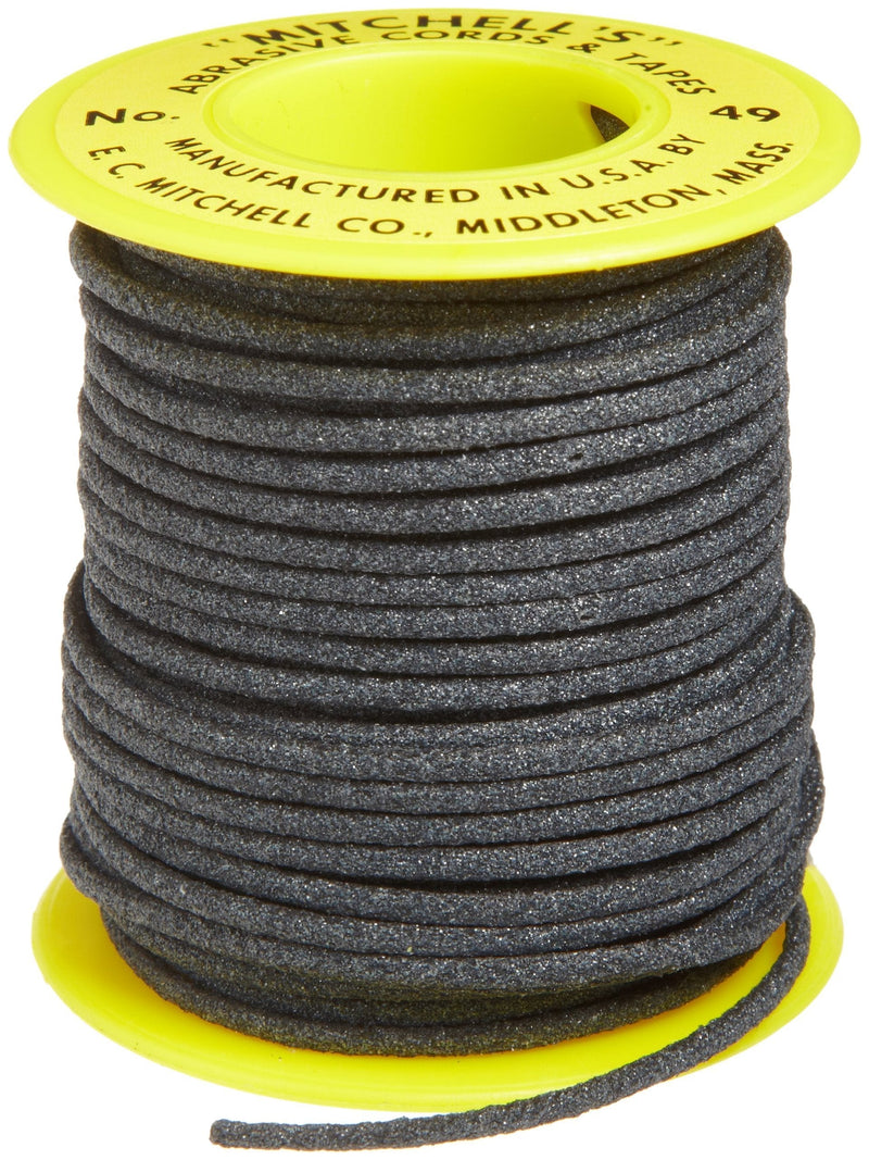 Mitchell Abrasives - 49A-25 49 Round Abrasive Cord, Aluminum Oxide 120 Grit .082" Diameter x 25 Feet - NewNest Australia