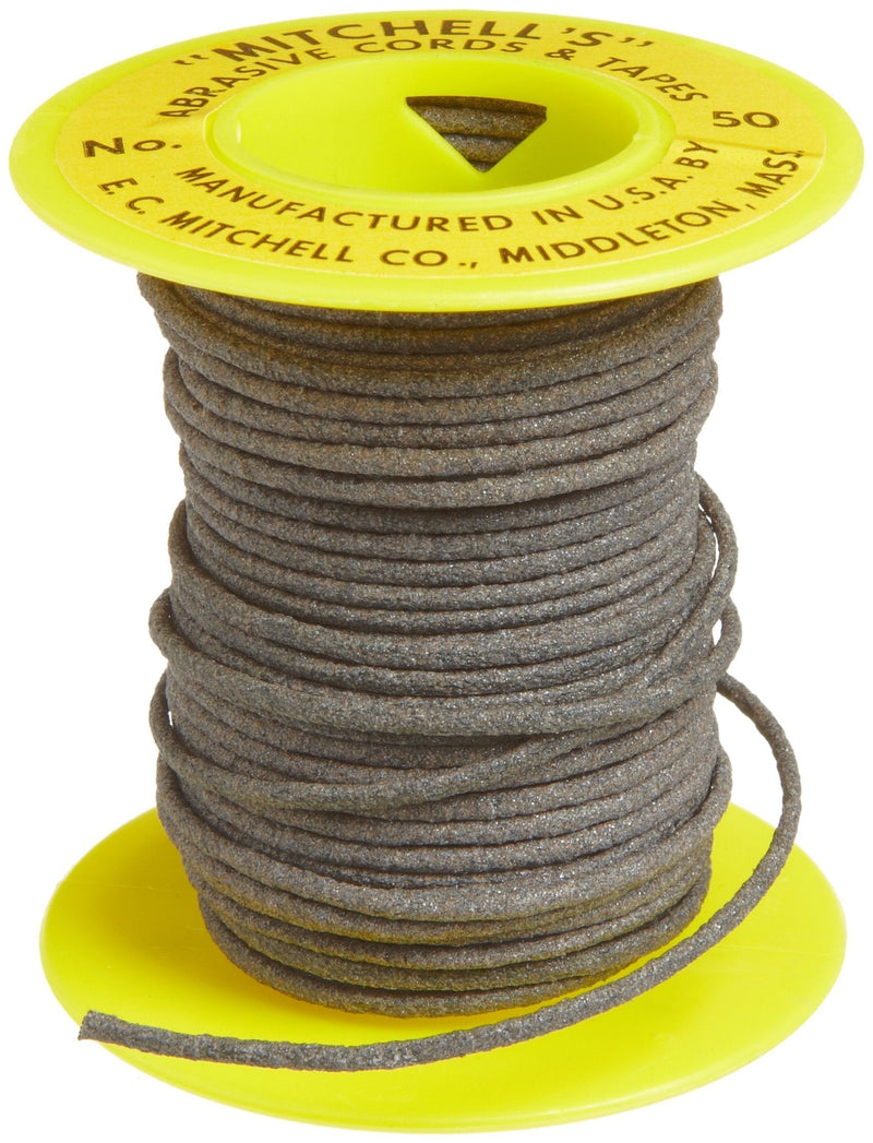 Mitchell Abrasives - 50A-25 50 Round Abrasive Cord, Aluminum Oxide 180 Grit .070" Diameter x 25 Feet - NewNest Australia