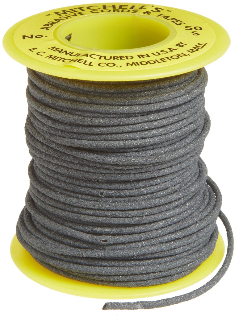 Mitchell Abrasives - 50S-25 50-S Round Abrasive Cord, Silicon Carbide 180 Grit .070" Diameter x 25 Feet - NewNest Australia