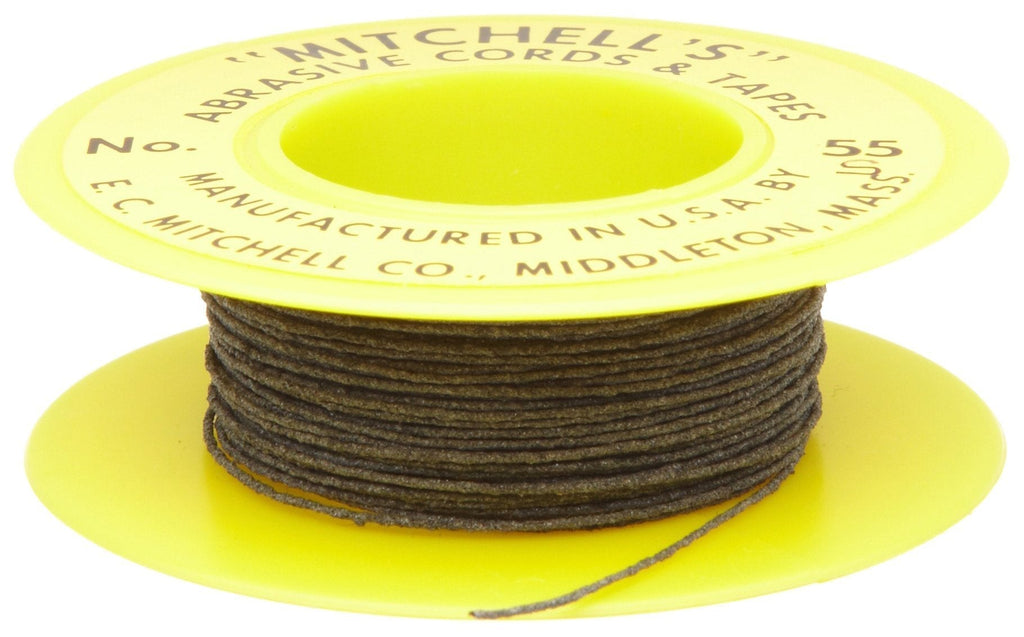 Mitchell Abrasives - 55S-25 55-S Round Abrasive Cord, Silicon Carbide 200 Grit .018" Diameter x 25 Feet - NewNest Australia