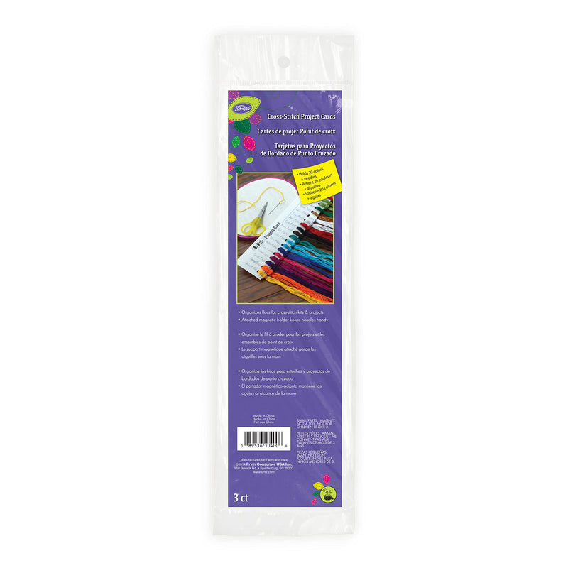 Dritz PL-3P Project Cards, Large, White, 3 Count - NewNest Australia