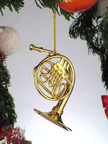 NewNest Australia - MindaMusic Gold Music French Horn Musical Instrument Ornament New 