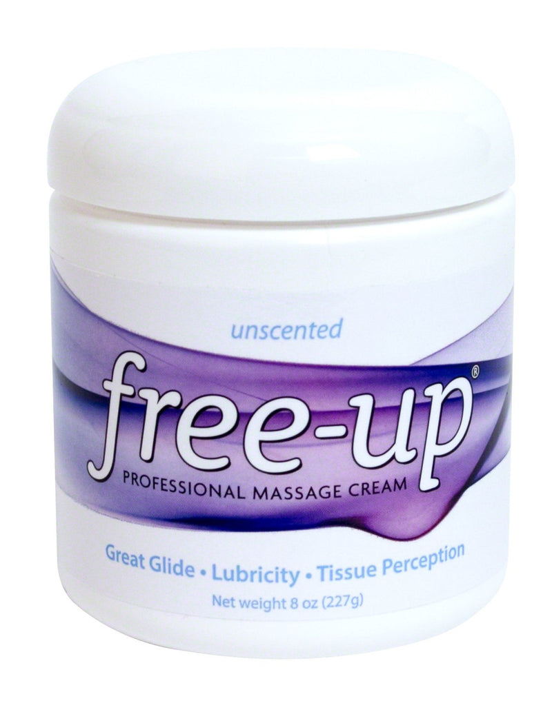 PrePak Products Freeup Unscented Massage Cream Jar, 8 oz - MADE IN USA 8 Ounce - NewNest Australia