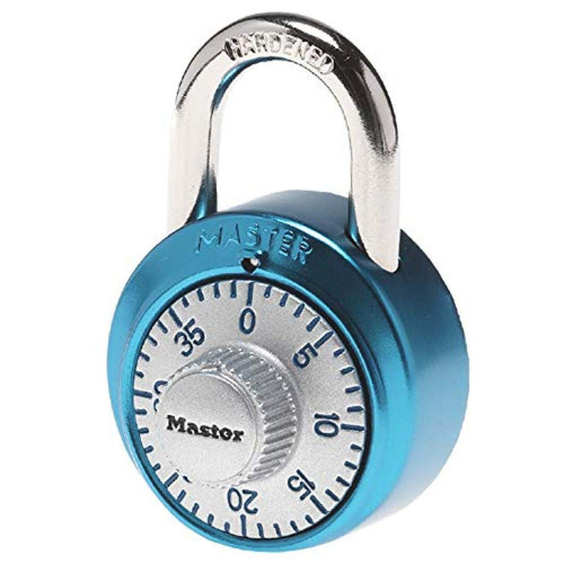 Master Lock 1561DLTBLU Locker Lock Combination Padlock, 1 Pack, Light Blue - NewNest Australia