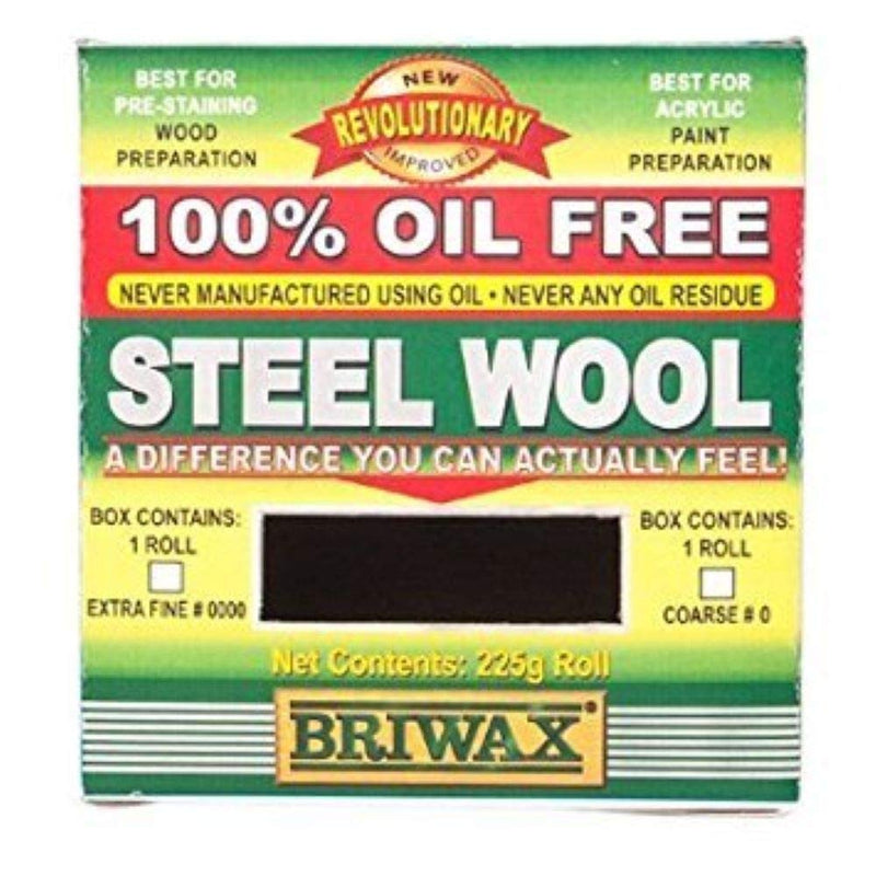 Briwax Oil-Free Steel Wool 0000 1 - NewNest Australia