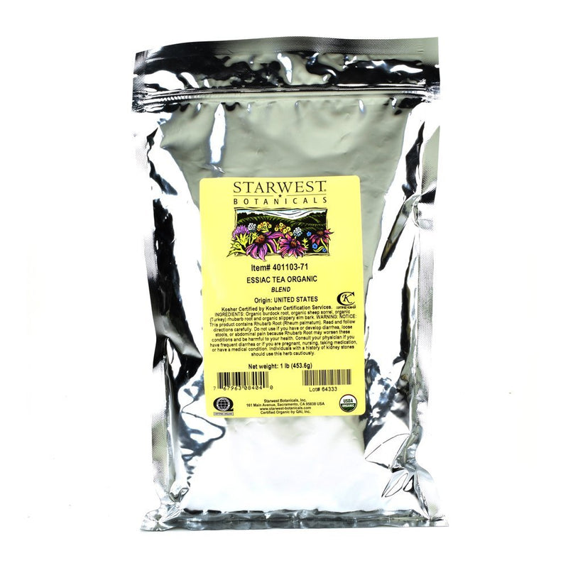 Starwest Botanicals Organic Essiac Tea, 1 Pound - NewNest Australia