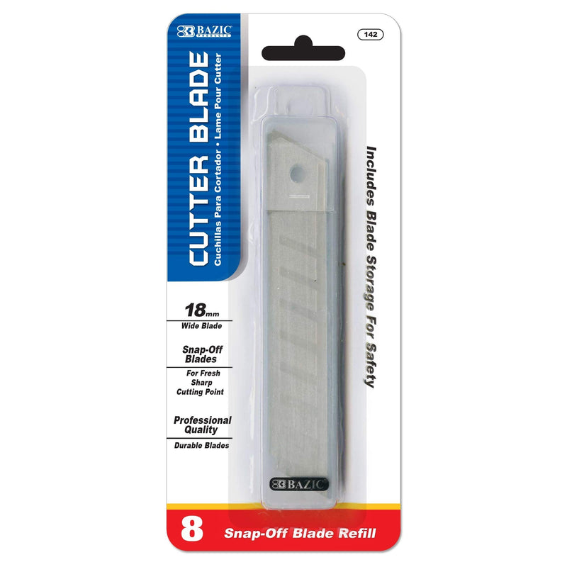 BAZIC Cutter Replacement Blades (12/Pack) 8-count 1 Unit - NewNest Australia