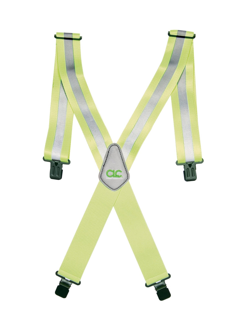 CLC Custom Leathercraft Hi-Viz Gear 14110 Heavy-Duty Hi-Viz Gear Suspenders - NewNest Australia