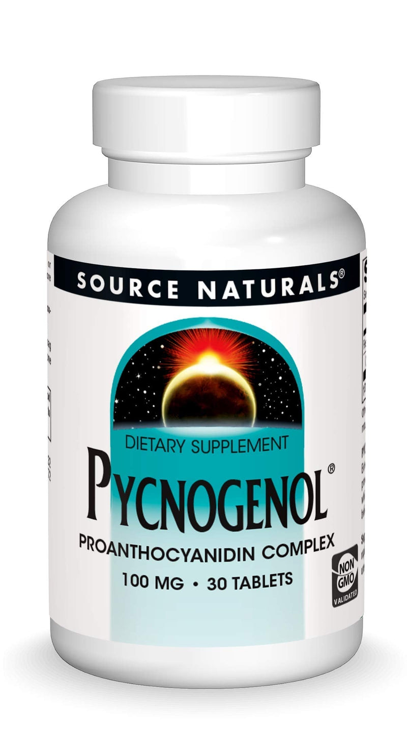 Source Naturals Pycnogenol 100 mg Proanthocyanidin Complex - 30 Tablets 30 Talets - NewNest Australia