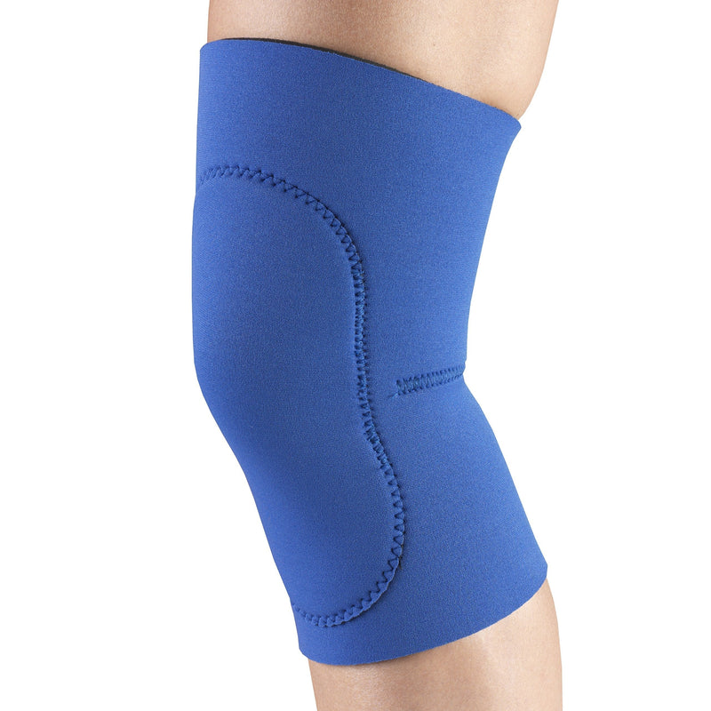 OTC Knee Support Oval Pad Slip-On Sleeve Neoprene, Blue, Medium - NewNest Australia