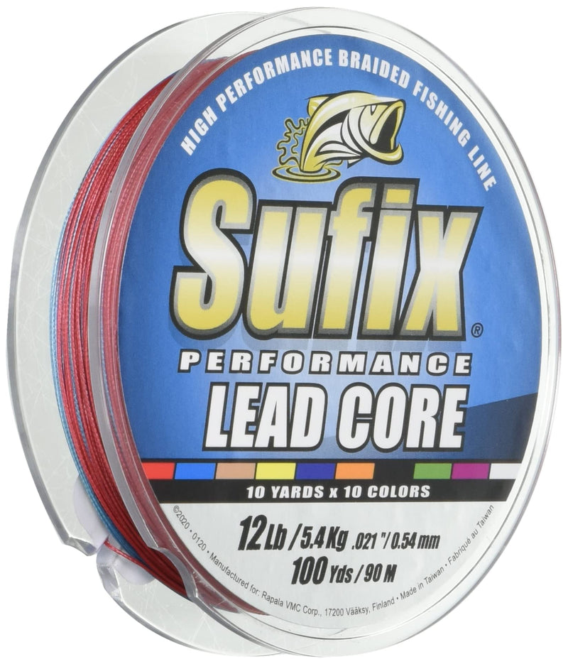 Sufix Performance Lead Core 100 Yards Metered Fishing Line 18-Pounds - NewNest Australia