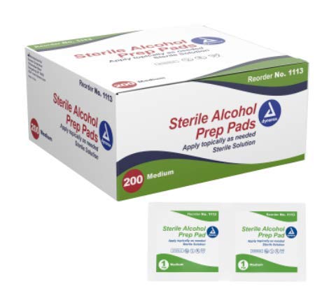 Dynarex Alcohol Prep Pads - 200/Box - Medium - NewNest Australia