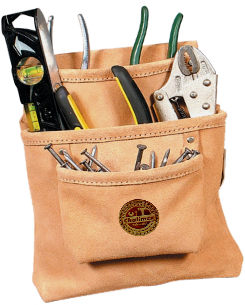 Chalimex SS1048 3 Pocket Nail and Tool Pouch - NewNest Australia