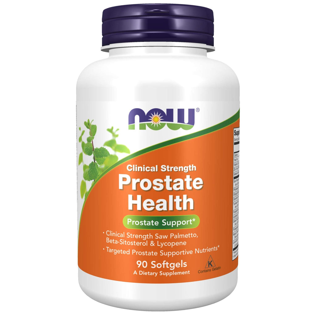 NOW Supplements, Prostate Health, Clinical Strength Saw Palmetto, Beta-Sitosterol & Lycopene, 90 Softgels - NewNest Australia