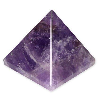 NewNest Australia - New Age 1 X Stone Pyramid - Amethyst 25-30MM 