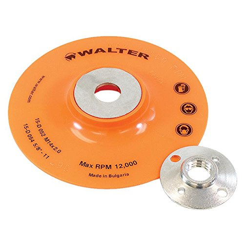 Walter Surface Technologies 15D054 Backing Pad Assembly - Round Hole Fastening Flexible Backing Pad. Sanding Accessories 1 - NewNest Australia