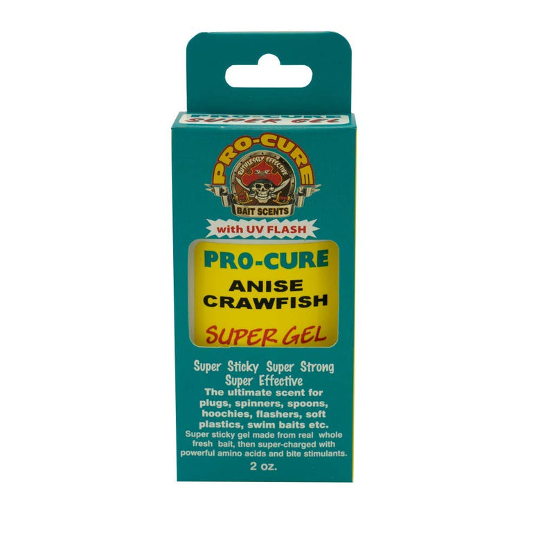 Pro-Cure Anise Crawfish Super Gel, 2 Ounce - NewNest Australia