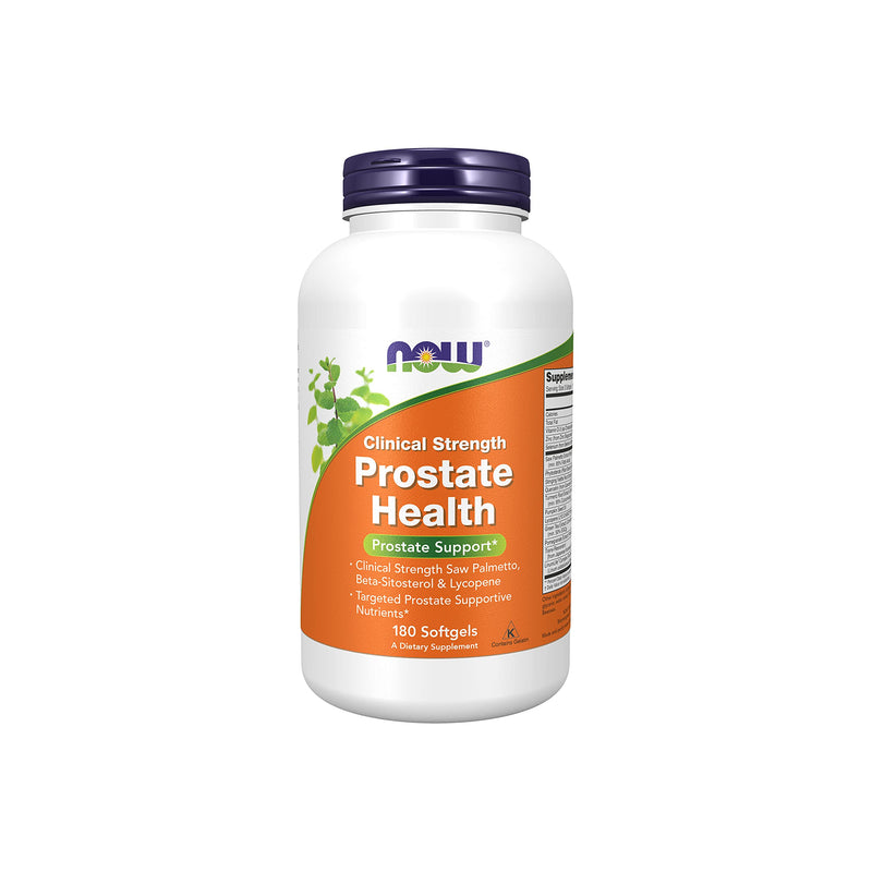 NOW Supplements, Prostate Health, Clinical Strength Saw Palmetto, Beta-Sitosterol & Lycopene, 180 Softgels - NewNest Australia