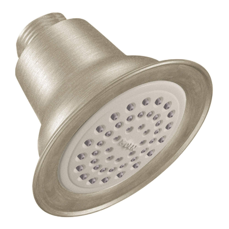 Moen 6303EPBN Collection 3.5-Inch Single Function Eco-Performance Shower Head, Brushed Nickel - NewNest Australia