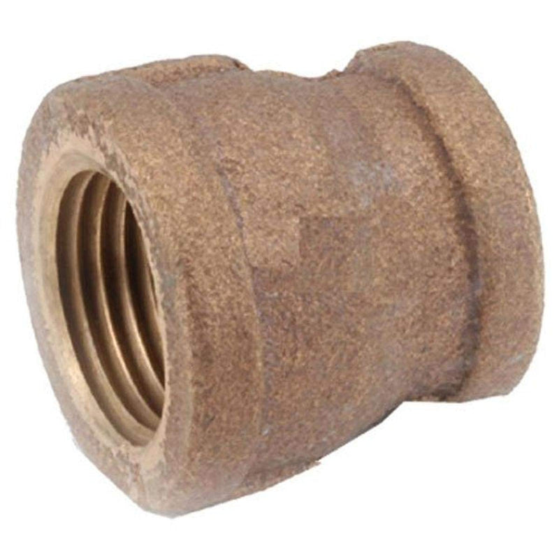 Anderson Metals 738119-0604 Pipe Reducing Coupling, 3/8" x 1/4" 3/8" x 1/4" - NewNest Australia