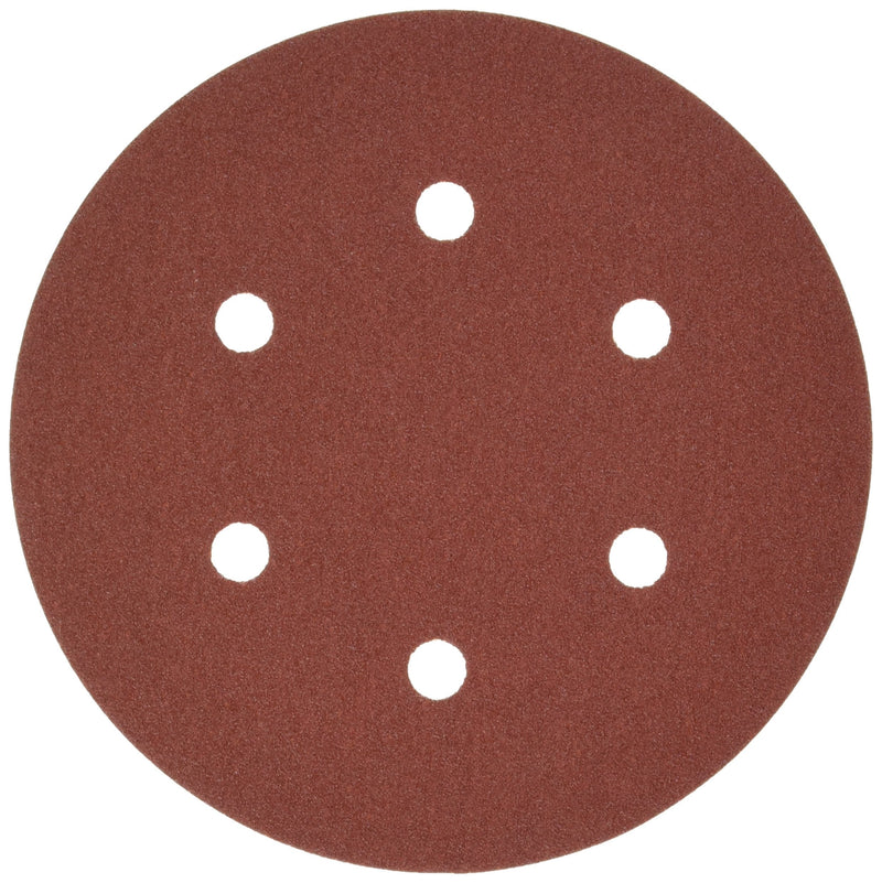 Bosch SR6R120 5-Piece 120 Grit 6 In. 6 Hole Hook-And-Loop Sanding Discs - NewNest Australia