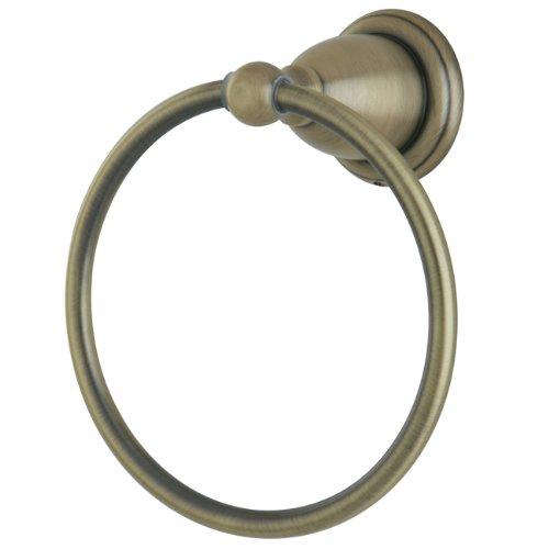 Kingston Brass BA1754AB Heritage Towel Ring, Antique Brass, 7-3/4" - NewNest Australia