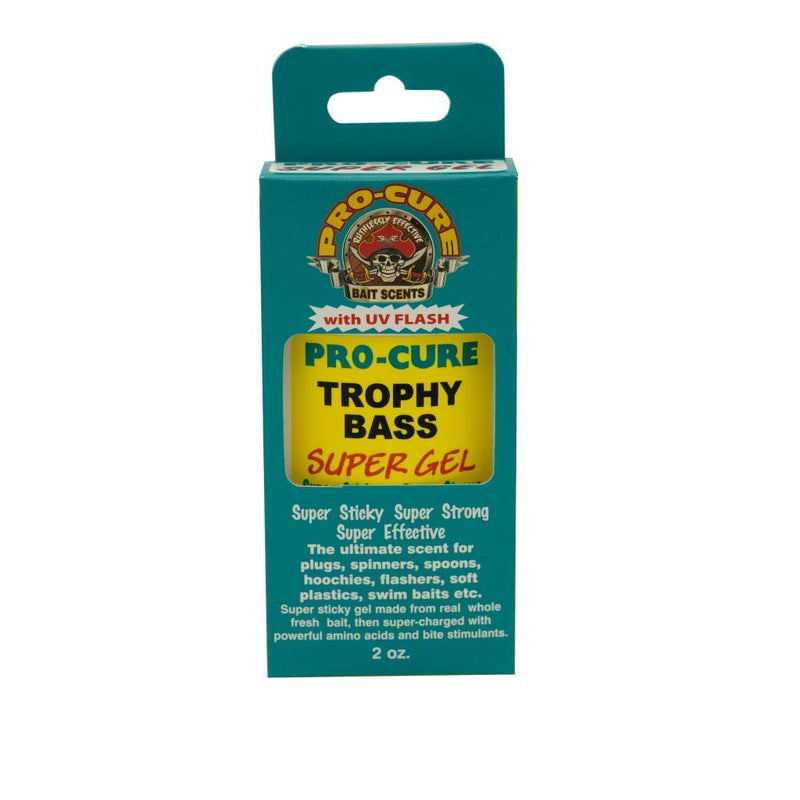 Pro-Cure Trophy Bass Super Gel, 2 Ounce - NewNest Australia