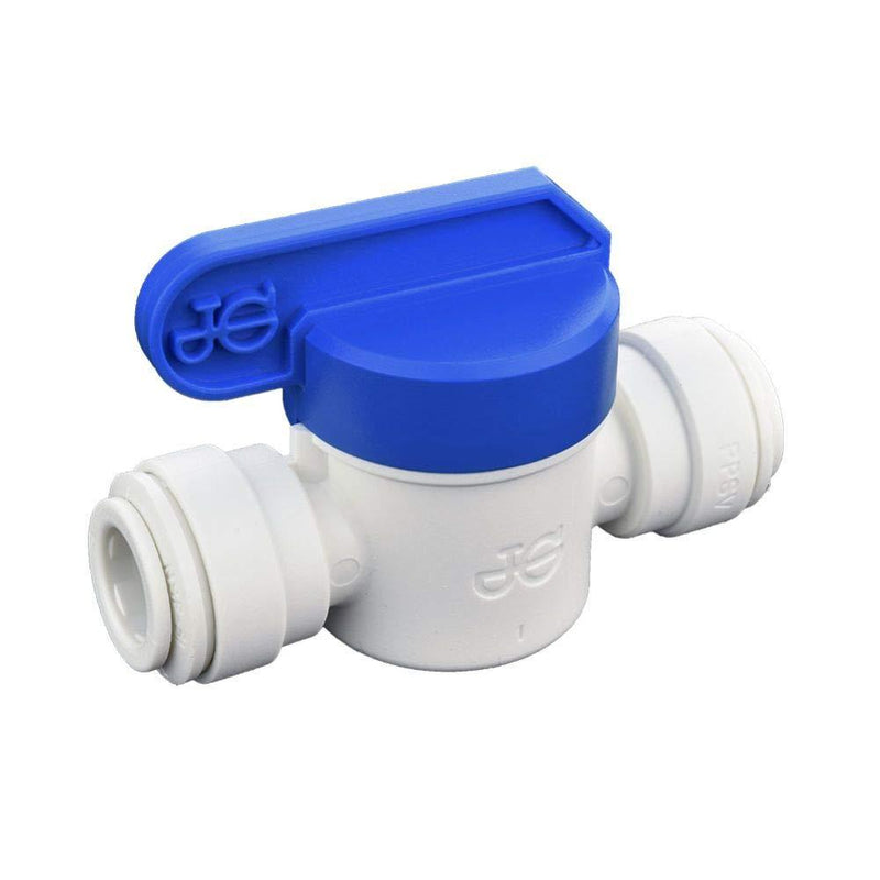 John Guest PPSV041212WP Speedfit to Speedfit Shut-Off Valve, Push-to-Connect, 3/8 Inch OD - NewNest Australia