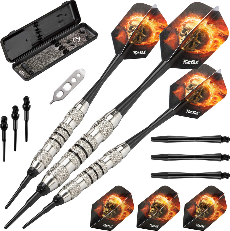 Fat Cat Blazer Soft Tip Darts with Storage/Travel Case, 16 Grams - NewNest Australia