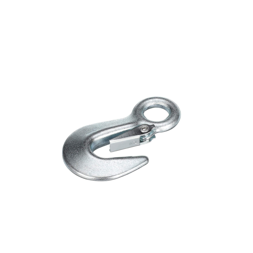 NewNest Australia - Utility Snap Hook - Heavy-Duty, Spring-Loaded Closure, Zinc-Plated Steel, 4 in. Long, 5/8-In. Ring Diameter 