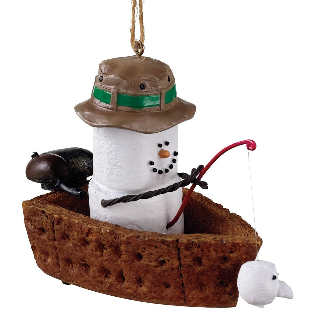 NewNest Australia - Midwest-CBK S'mores in Fishing Boat Ornament 