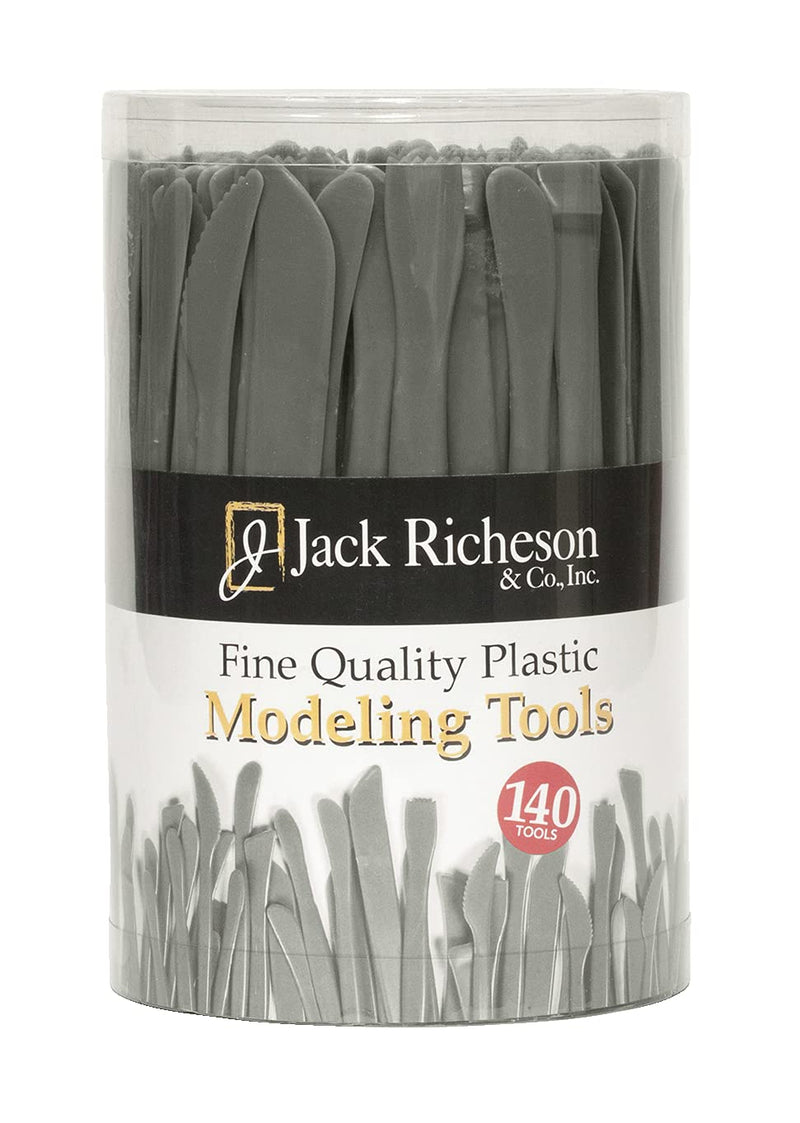 Jack Richeson Economy Heavy Duty Student Modeling Tool Set, 6 in, Plastic, Set of 140 - NewNest Australia