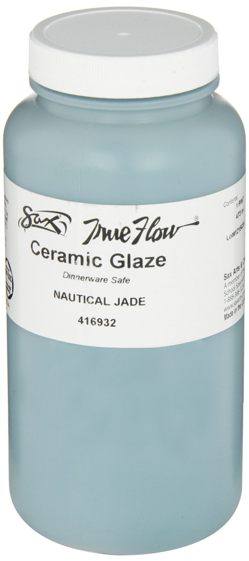 Sax True Flow Gloss Glaze - 1 Pint - Nautical Jade - 416932 - NewNest Australia