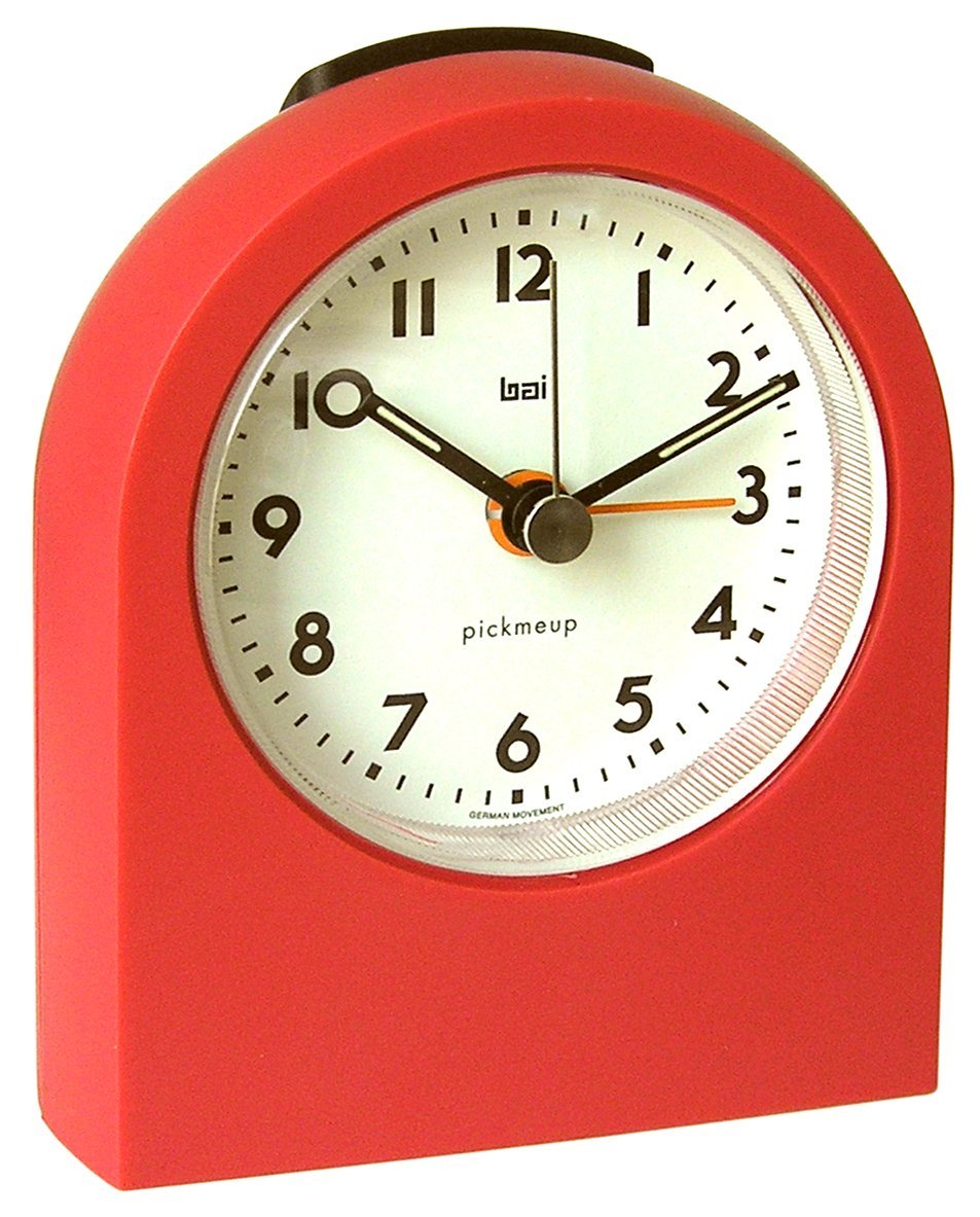 NewNest Australia - Bai 562.LA Pick-Me-Up Alarm Clock, Red 